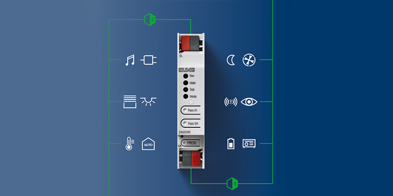 KNX Bereichs- und Linienkoppler bei Anemoss Elektrotechnik in Steinbach